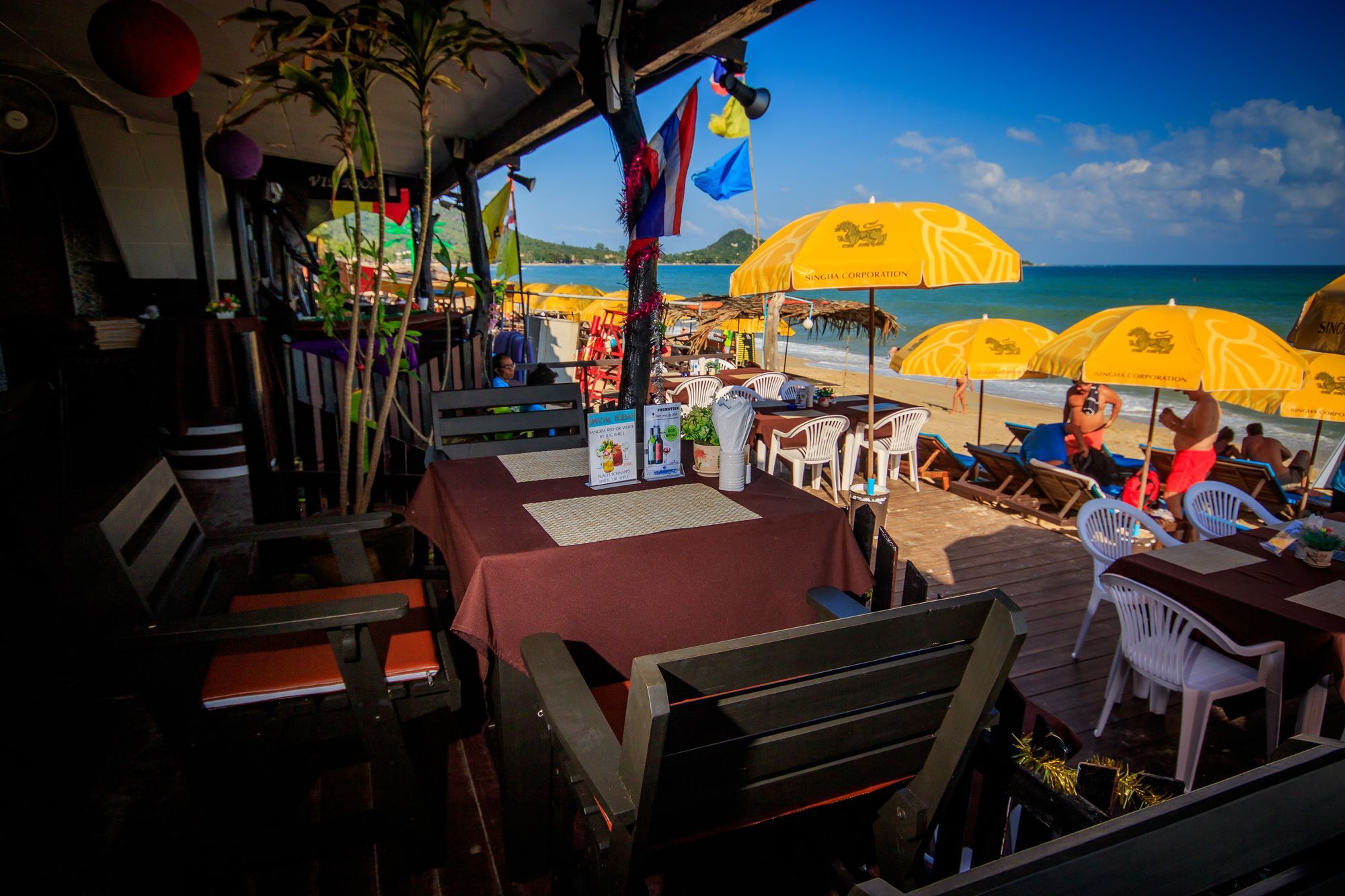 Trash And Glam Beach Lounge Lamai Beach  Exterior photo